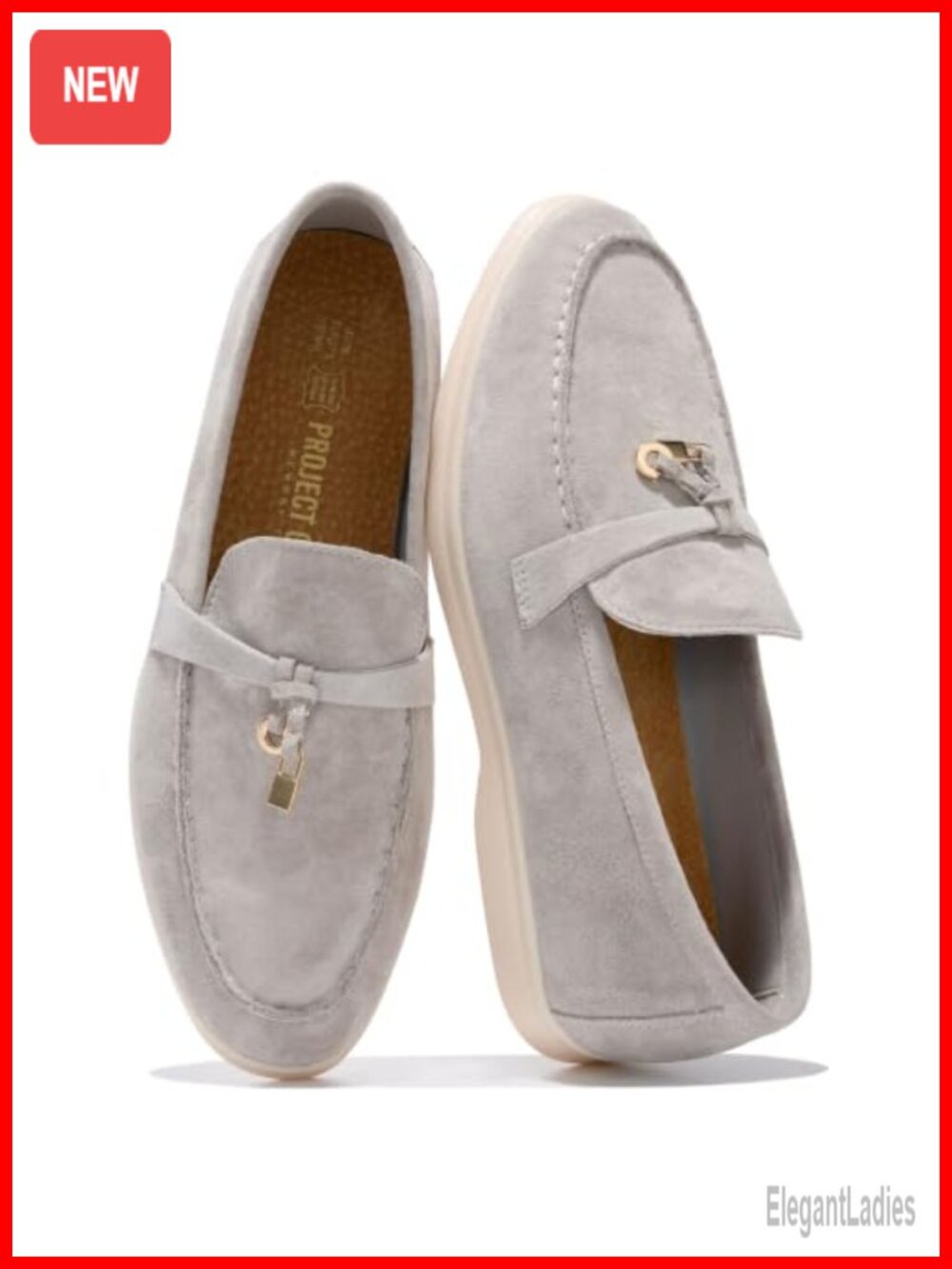 Genuine Leather Loafers for Women Slip-On Mocc Penny Loafers Business Casual